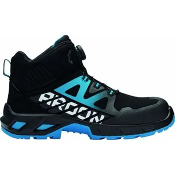 Pracovní obuv Bezpečnostní kotníková obuv ARDON®APULSO HIGH S3S ESD - černá / 47 / 47 / černá