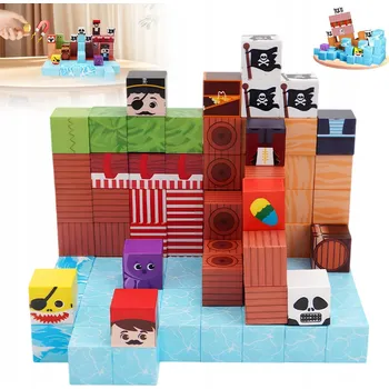 ostatní stavebnice MAGNETICKÉ STAVEBNICE 100 KUSŮ SMĚS STAVEBNÍCH BLOKŮ