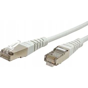 Síťový kabel Patchcord Roline S/FTP Cat.5e RJ45 / RJ45 1 m šedý