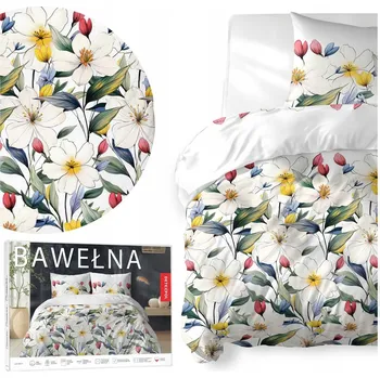 Povlečení Povlečení bavlněné 5774 A bílé 4419 140x200 DETEXPOL