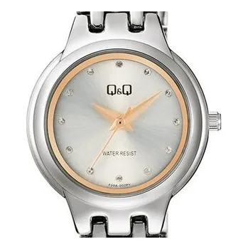 Hodinky Q&Q Hodinky F20A-002P Stříbrná OS