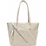 Tapple Šedobéžová kabelka přes rameno s prošíváním Krissy