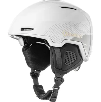 Chránič hlavy ROCKBROS Lyžařská helma Qunature s chrániči uší pro snowboard M BÍLÁ