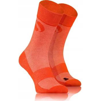 Dámské ponožky Sesto Senso sportovní bavlněné ponožky 35-38 oranžové