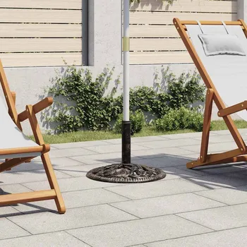 Stínicí technika Stojan na slunečník bronzový 12 kg 48 cm litina - 8719883751306