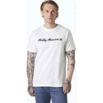 Pánské tričko Pánské tričko Helly Hansen Core Graphic T 2.0 white