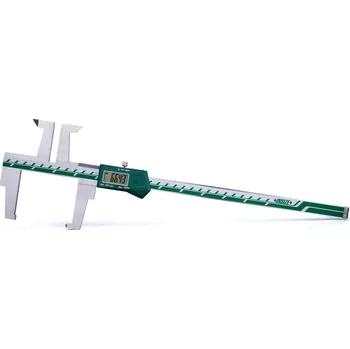 Posuvné měřítko Digitální posuvné měřítko pro měření vnitřního a vnějšího průměru bubnových brzd INSIZE 1168 Rozsah: 0–300 mm, Délka ramen: 61 mm, Výstup dat: Bezdrátový i kabelový