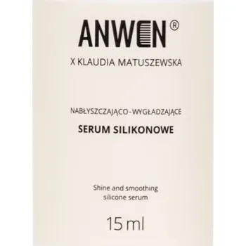 Vlasová regenerace Anwen x Klaudia Matuszewska Shine And Smooth Silicone Serum sérum na roztřepené konečky vlasů 15 ml