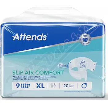 Inkontinenční vložka Kalhotky absorp.Attends Slip Air Comfort 9 XL 20ks