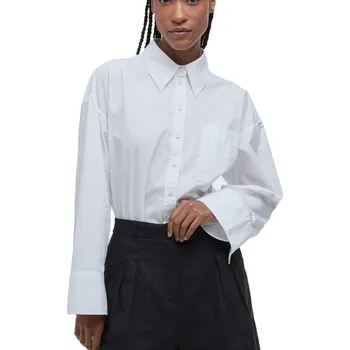 Pánská košile Barbour Angela Long-Sleeved Shirt — Classic White