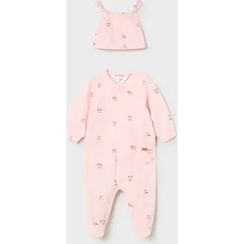 Kojenecké dupačky Mayoral Newborn 1718.1E.Newborn.PPY2 růžová 30X, vel. 60