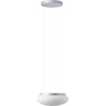 OSMONT ARAKIS LE2 závěsné skleněné svítidlo stříbrná / bílá IP40 4000 K 19W LED DALI (původní kód OS 70929) - OSMONT OS ARA70929