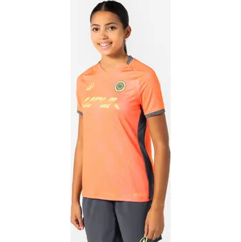 Fotbal KIPSTA Dámský fotbalový dres Viralto II S ORANŽOVÁ|ŠEDÁ|ŽLUTÁ