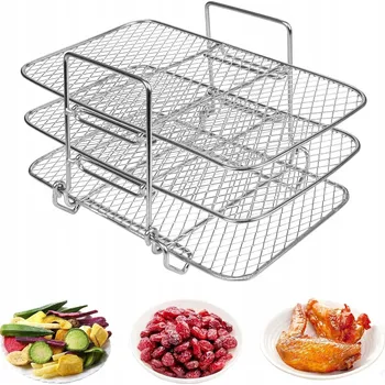 Grilovací rošt PŘÍSLUŠENSTVÍ K FRITÉZE Ninja AIR FRYER - grilovací rošt nerezová ocel