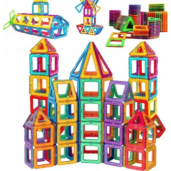 ostatní stavebnice Magnetické Stavebnice Stavebnice 180 dílů EDUKAČNÍ SADA 3-8 let