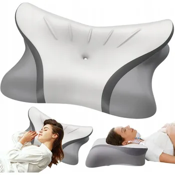 Zabezpečení domácnosti Ergonomiczna Poduszka Pod Głowę s paměťovou pěnou Podpora páteře pro krk