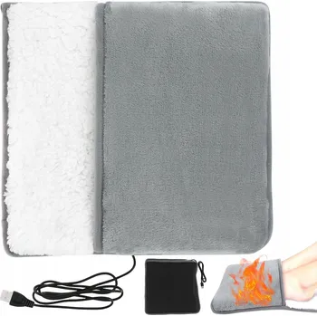 Polštář OHŘÍVAČ NOHOU ELEKTRICKÝ BOTY PAPUČE VYHŘÍVANÁ PODLOŽKA POLŠTÁŘ TEPELNÁ PODUŠKA