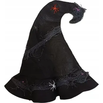 Klobouk Funny klobouk s pavučinou a pavouky