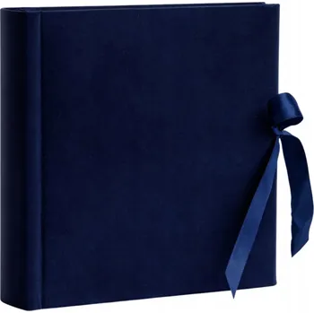 Album na fotografie zasouvací na 200 fotografií 10x15 cm, indigo velur, možnost gravírování