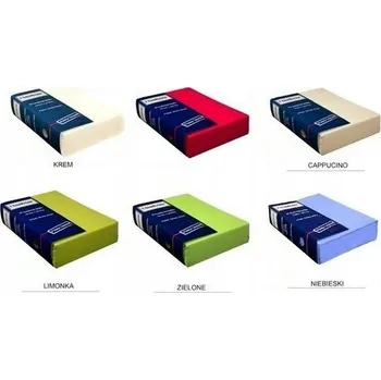 Prostěradlo Prostěradlo Jersey s gumou 180x200 GRANÁTOVÁ 25 cm