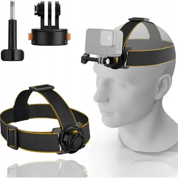 Příslušenství pro videokameru Popruhy Držák na Hlavu s Upevněním pro Kamery GoPro DJI Action Insta360 Ace