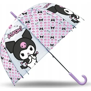 Deštník PRŮHLEDNÝ DEŠTNÍK KUROMI 19 PALCŮ KU00005