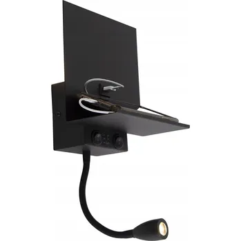 Stojací lampa Stojací lampa QAZQA Flero G9 2,5 W černá