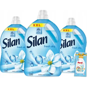 Aviváž Silan Fresh Sky tekutá aviváž 390 pr 2,86 l x 3 + Dárek