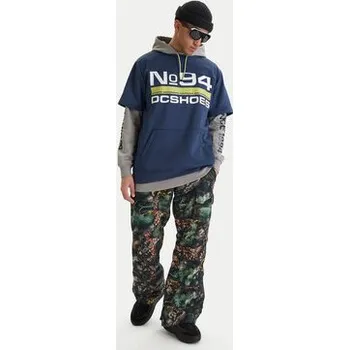 Pánské oblečení DC Shoes Mikina Dryden ADYFT03411 Modrá Regular Fit S