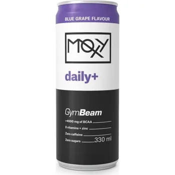 Iontový nápoj GymBeam MOXY daily+ 330 ml modré hrozny