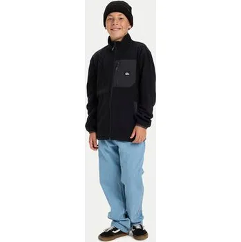 Pánská mikina Quiksilver Fleecová mikina Ice Fields EQBPF03016 Černá Comfort Fit s_10