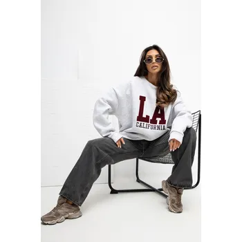 Dámská mikina Mikina RV BL A1035.13 světle šedá jedna velikost