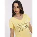 Tričko CLM TS 1729.86 žluté S