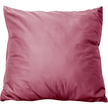 Dekorativní polštářek Polášek Povlak na polštářek z bavlněného saténu - Dusty rose | 40 x 40 cm