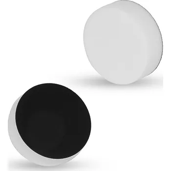 Nářadí pro automobil Boll 0030102 Houbička na leštění na suchý zip, tvrdá bílá 150mm