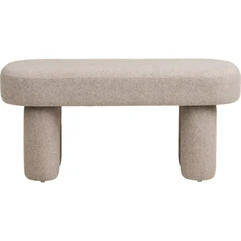 Botník House Nordic Lavice polstrovaná, béžová, 95x45 cm, Weston