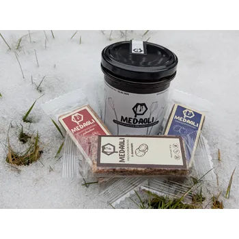 Medovo maková pomazánka + 3x Energetická tyčinka