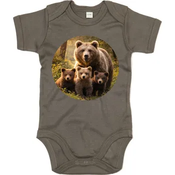 Kojenecký body Dětské body Medvěd Velikost: 6-12 m