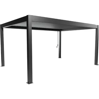 Pergola Biohort Hliníková Pergola 5x3,5, tmavě šedá metalíza (Originální pergola v kvalitě od Biohort)