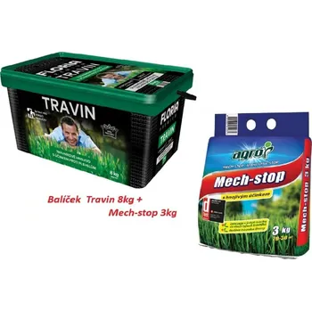 Hnojivo Travin Floria 8kg + Mech stop 3kg