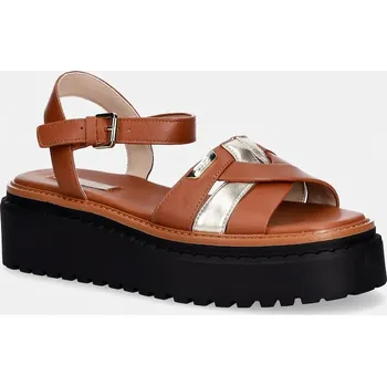 Dámské sandále Sandály Liu Jo BESSIE 01 SA6159PX026S4113 hnědá 82X, EUR 38