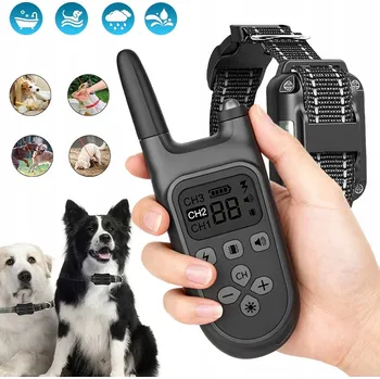 Obojek pro psa Materiálový obojek proti štěkání pro psy Bedee vel. M/L