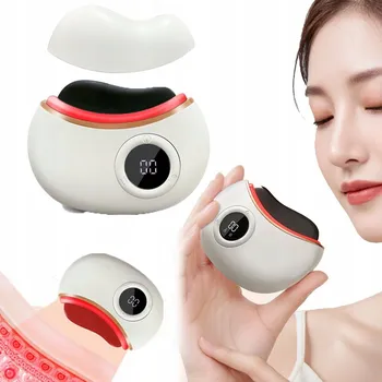 Masážní přístroj INTELIGENTNÍ MASÁŽNÍ PŘÍSTROJ GUA SHA 9 ÚROVNÍ VIBRACÍ 9 STUPŇŮ NAHŘÍVÁNÍ MASÁŽ OBLIČEJE