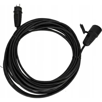 Napájecí kabel VÝKONNÝ STAVEBNÍ PRODLUŽOVACÍ KABEL JEDNOZÁSUVKOVÝ 3x1,5 GUMA MAX 3500W 10m