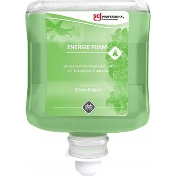 Koupelová kosmetika Pěnové mýdlo Deb Energie náhradní náplň 1000 ml