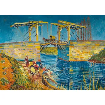 Puzzle LANGLOIS Puzzle 1000 dílků Most v Arles 70x50 cm Vzdělávací