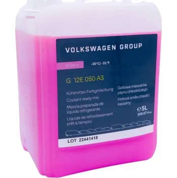 autokoberec Volkswagen OE chladicí kapalina G12evo 5L mísitelná s G13 VW Audi Škoda Seat