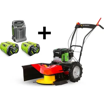 Zahradní traktor VARI BDR-620DE Lucina MAX Bubnová sekačka + baterie 2x10Ah, nabíječka