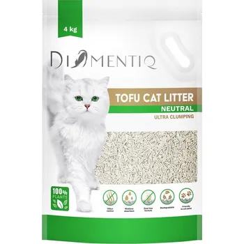Stelivo pro kočky Tofu Neutrální hrudkující Diamentiq 4 kg