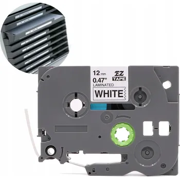 Pásek do tiskárny Laminovaná páska Specmark TZE-231 pro tiskárny Brother 12mm bílá